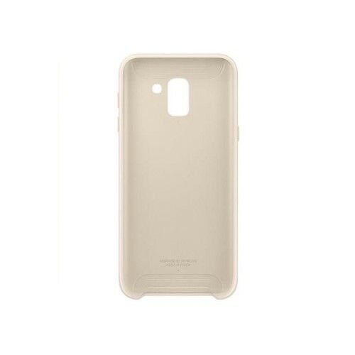 Galaxy J6 2018 ile Uyumlu Dual Layer Sert Kılıf Gold
