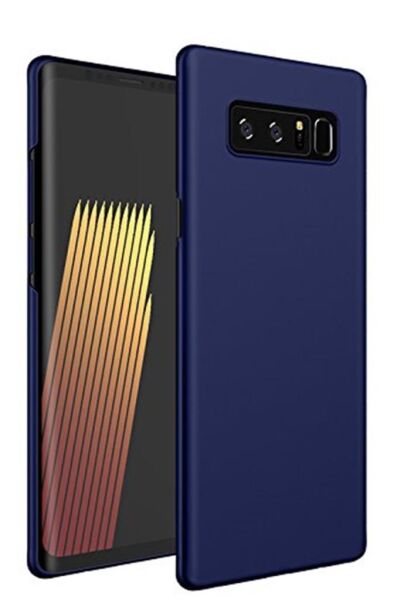 Galaxy Note 8 ile Uyumlu Silikon Kılıf Lacivert