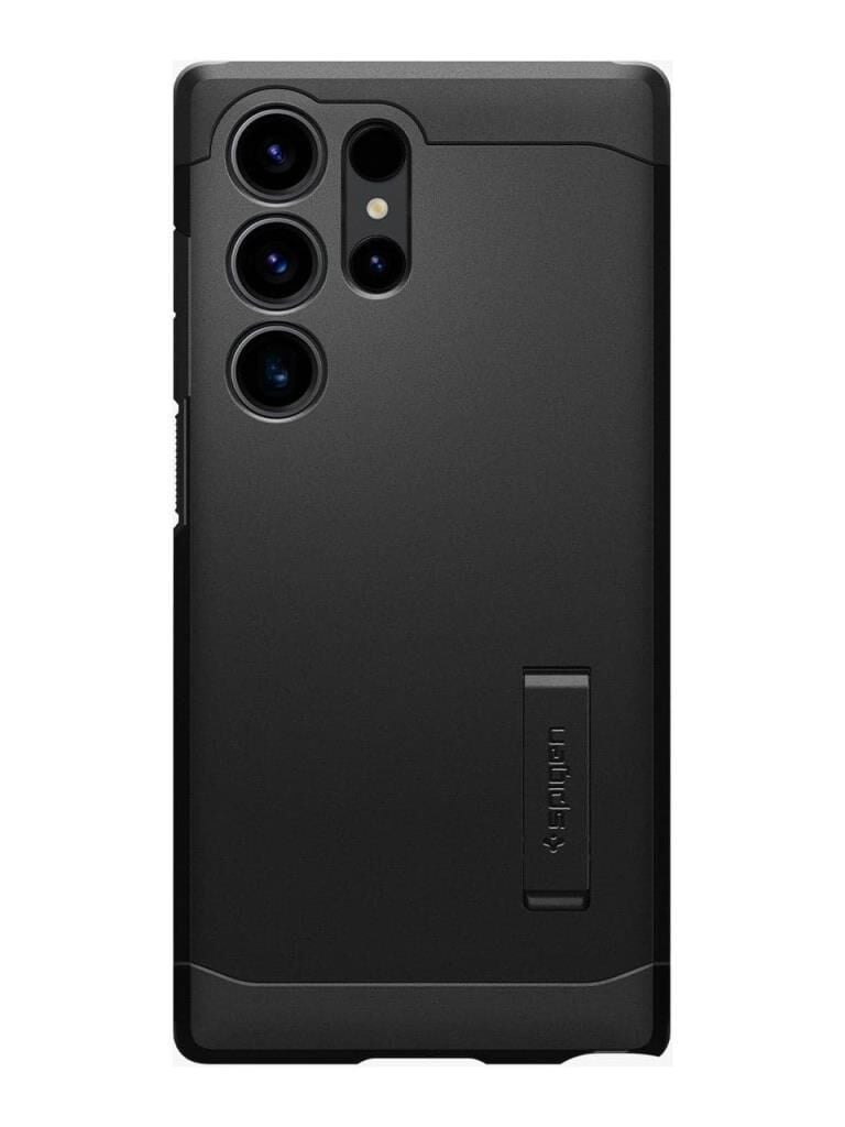 Spigen Galaxy S23 Ultra ile Uyumlu Kılıf Tough Armor Black