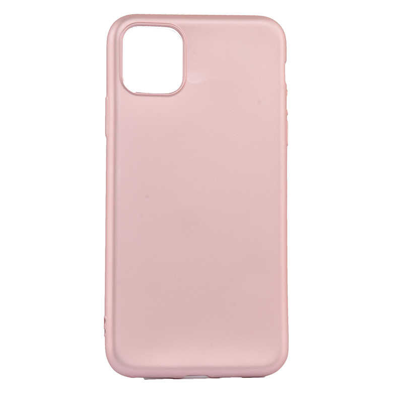 Zore iPhone 11 ile Uyumlu Premier Silikon Kılıf Rose Gold