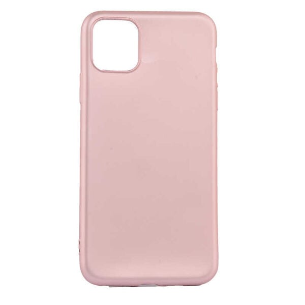 Zore iPhone 11 ile Uyumlu Premier Silikon Kılıf Rose Gold