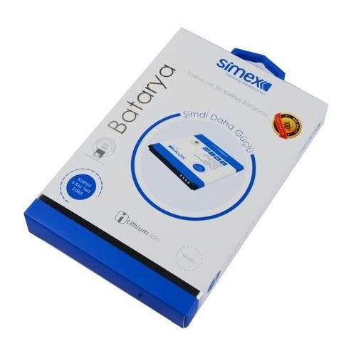 Simex N7100 Galaxy Note 2 ile Uyumlu Batarya 3100Mah EB595675LU