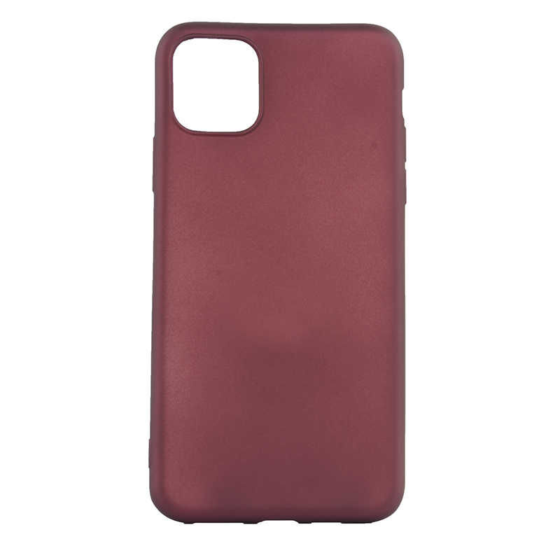Zore iPhone 11 ile Uyumlu Premier Silikon Kılıf Mürdüm
