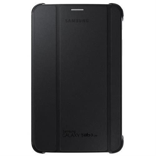 Galaxy Tab 3 Lite 7 SM-T110 ile Uyumlu Bookcover Kılıfı Siyah EF-BT110BBEGWW
