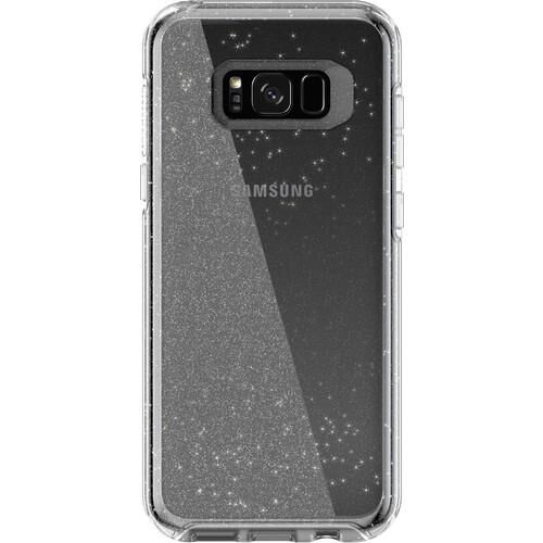 OtterBox Galaxy S8 Plus ile Uyumlu Kılıf Symmetry Clear Stardust Clear