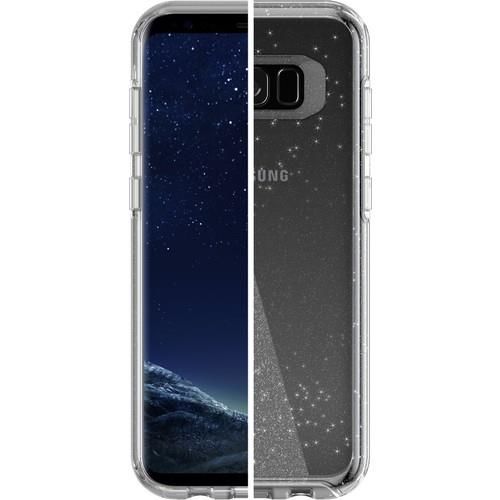 OtterBox Galaxy S8 Plus ile Uyumlu Kılıf Symmetry Clear Stardust Clear