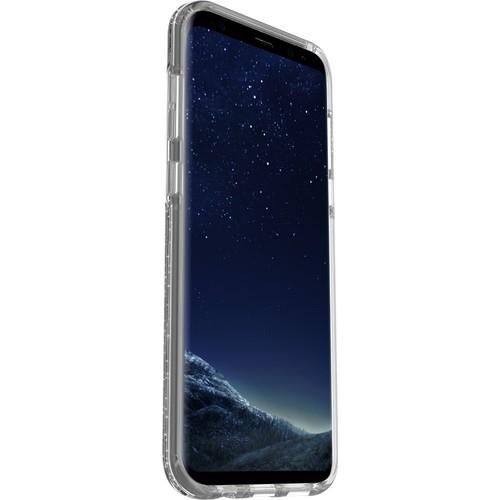 OtterBox Galaxy S8 Plus ile Uyumlu Kılıf Symmetry Clear Stardust Clear