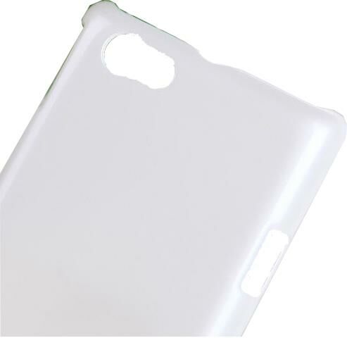 Nillkin Xperia Miro ile Uyumlu Parlak Sert Kauçuk Kılıf Beyaz