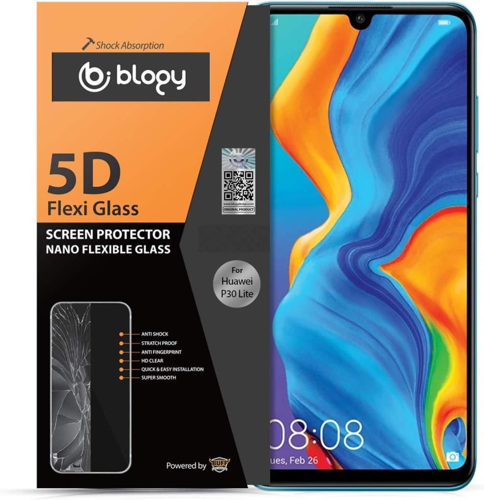 Blogy Mate 30 Lite ile Uyumlu Flexi 5D Ekran Koruyucu