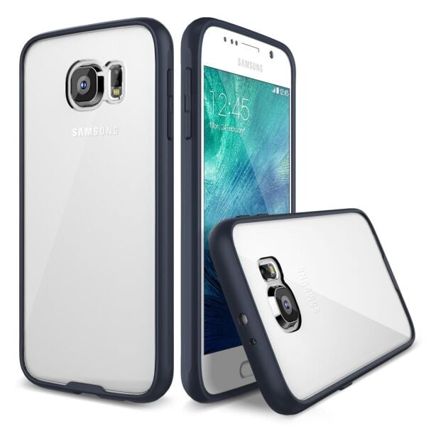 Verus Galaxy S6 ile Uyumlu Crystal Mixx Kılıf Black