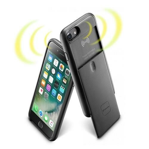 Cellular Line iPhone 7/8 ile Uyumlu Antenna Şebeke Güçlendirici Kılıf