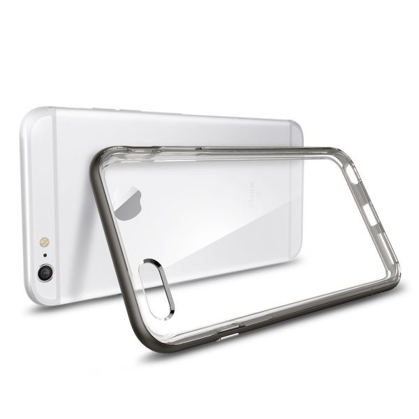 Spigen iPhone 6s Plus/6 Plus ile Uyumlu Kılıf Neo Hybrid EX Gunmetal
