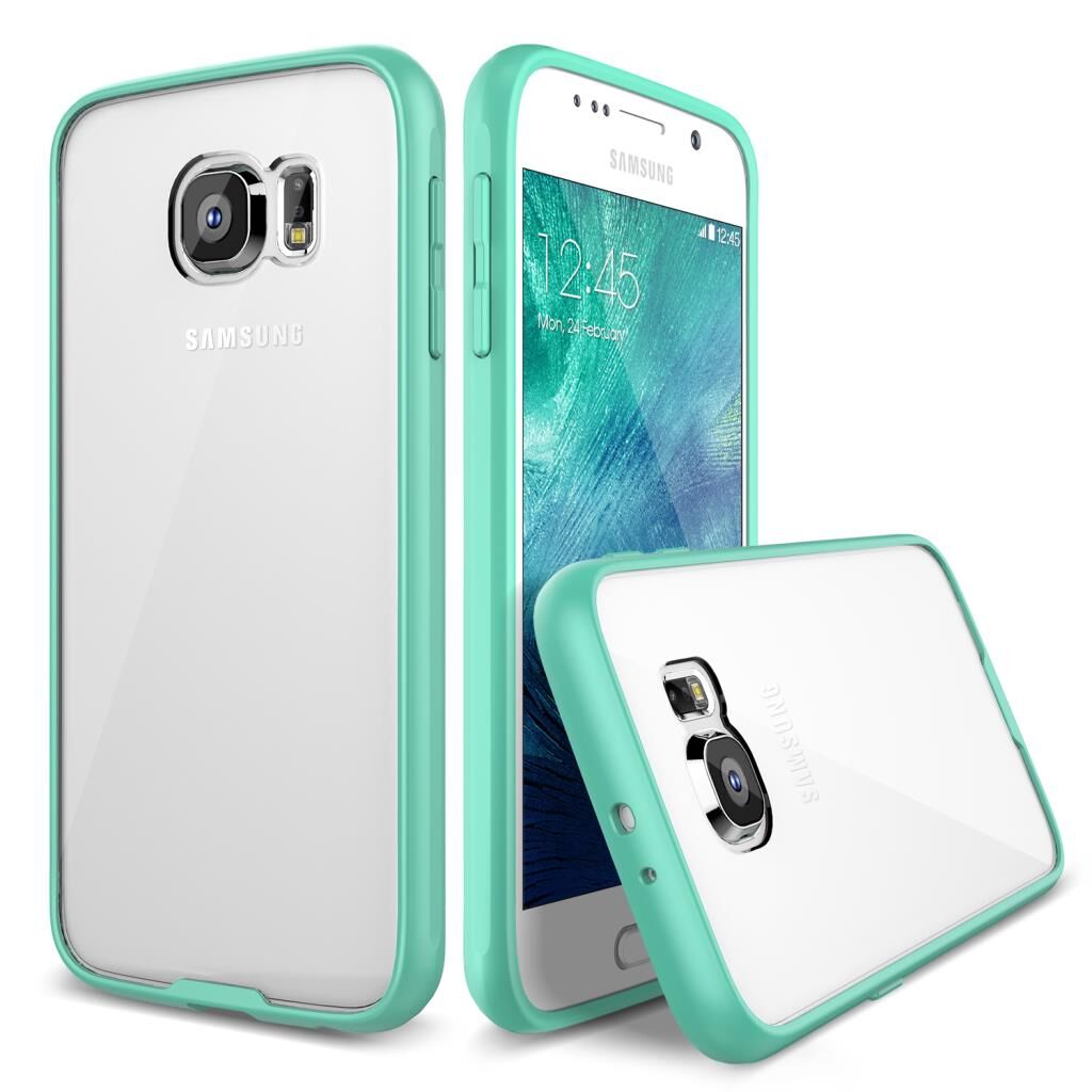 Verus Galaxy S6 ile Uyumlu Crystal Mixx Kılıf Mint
