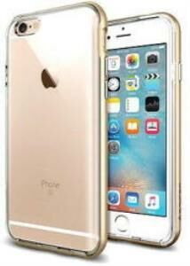 Spigen iPhone 6s Plus/6 Plus ile Uyumlu Kılıf Neo Hybrid EX Champagne Gold