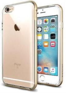 Spigen iPhone 6s Plus/6 Plus ile Uyumlu Kılıf Neo Hybrid EX Champagne Gold