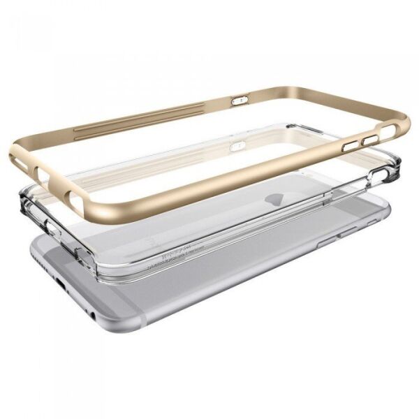 Spigen iPhone 6s Plus/6 Plus ile Uyumlu Kılıf Neo Hybrid EX Champagne Gold