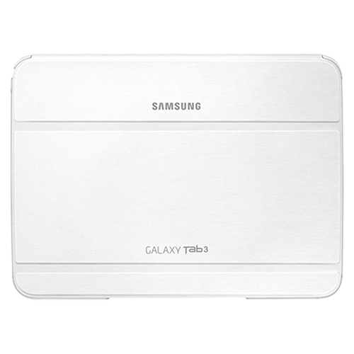 Galaxy Tab 3 10.1 P5200/P5210 ile Uyumlu Bookcover Kılıf Beyaz (Out)