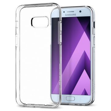 Spigen Galaxy A5 2017 ile Uyumlu Kılıf Liquid Crystal 4 Tarafı Kapalı