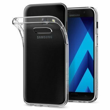 Spigen Galaxy A5 2017 ile Uyumlu Kılıf Liquid Crystal 4 Tarafı Kapalı
