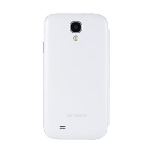 Anymode i9500 Galaxy S4 ile Uyumlu Folio Hard Cover Beyaz BRFH000KWH