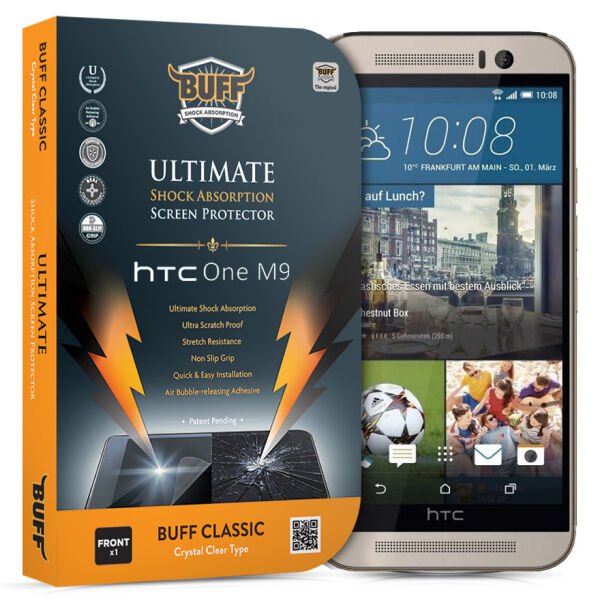 Buff One M9 ile Uyumlu Darbe Emici Film