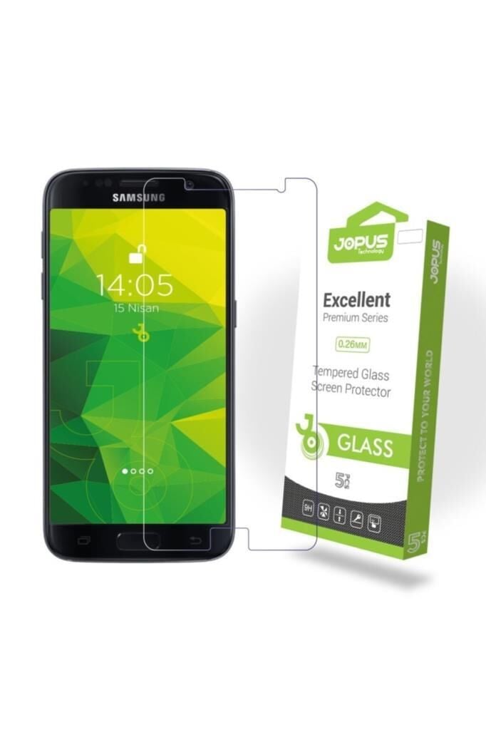 Jopus Galaxy S7 ile Uyumlu Cam Ekran Koruyucu (5 adet)