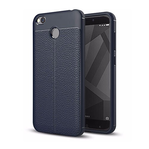 Zore Red Mi 4X ile Uyumlu Niss Silikon Kılıf Lacivert