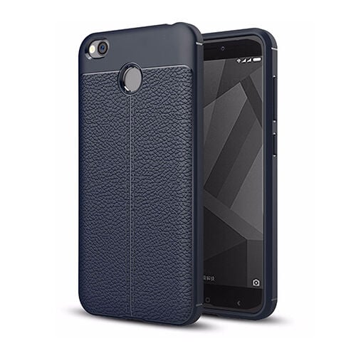 Zore Red Mi 4X ile Uyumlu Niss Silikon Kılıf Lacivert