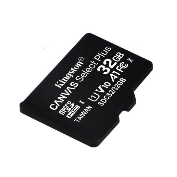 Kingston 32GB microSDHC Canvas Select Plus 100R A1 C10 Card + Adapter 32GB/SDCS2
