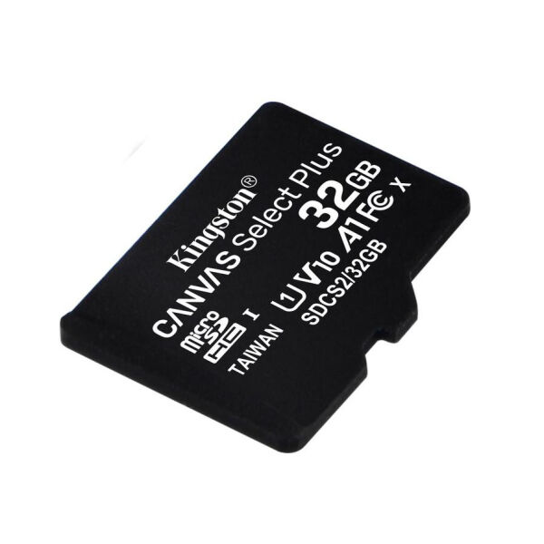 Kingston 32GB microSDHC Canvas Select Plus 100R A1 C10 Card + Adapter 32GB/SDCS2