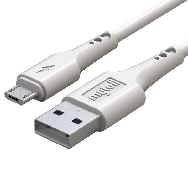 Mytell Şarj Seti SM-20 Micro Beyaz Universal 2in1 2100 mAh