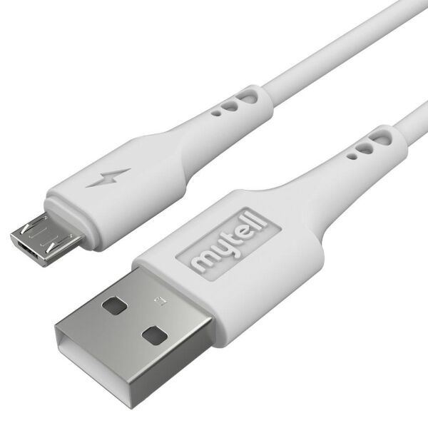 Mytell Şarj Seti SM-20 Micro Beyaz Universal 2in1 2100 mAh