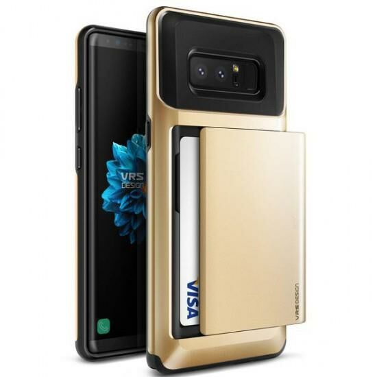 VRS Design Galaxy Note 8 ile Uyumlu Damda Glide Kılıf Shine Gold