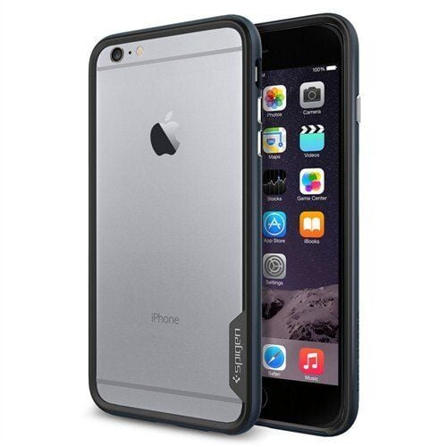 Spigen iPhone 6s Plus/6 Plus ile Uyumlu Kılıf Neo Hybrid EX Metal Slate