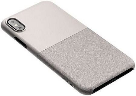 VRS Design iPhone X ile Uyumlu Skin Fit Kılıf Light Pebble