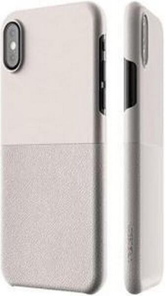 VRS Design iPhone X ile Uyumlu Skin Fit Kılıf Light Pebble