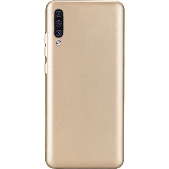 Zore Galaxy A50 ile Uyumlu Premier Silikon Kılıf Gold