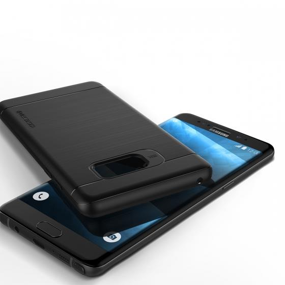 VRS Galaxy Note FE ile Uyumlu Simpli Fit Kılıf Phantom Black