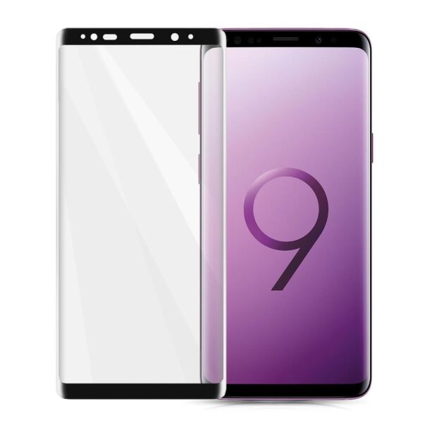 Blogy Galaxy S9 Plus ile Uyumlu Flexi Edge 5D Ekran Koruyucu