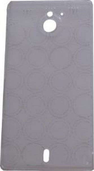 Xperia Sola ile Uyumlu Şeffaf Kılıf Beyaz Renk