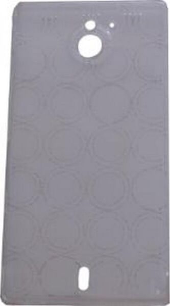 Xperia Sola ile Uyumlu Şeffaf Kılıf Beyaz Renk