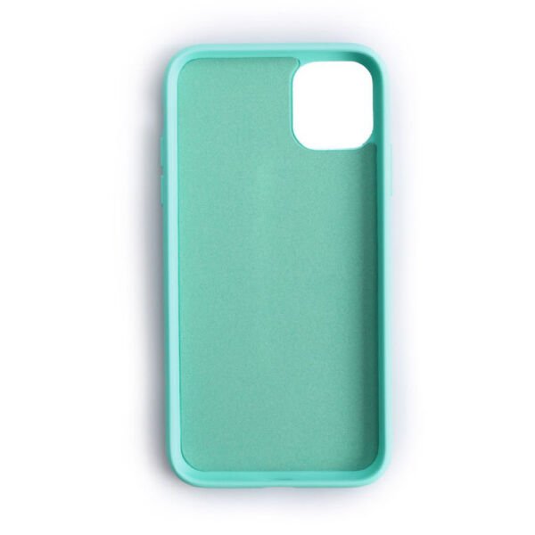 iPhone 11 Pro Max ile Uyumlu Cappy Silikon Kılıf Turkuaz