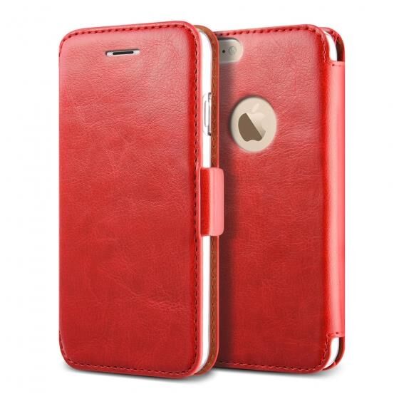 Verus iPhone 6 4.7 ile Uyumlu Case Dandy Klop Diary Series Red