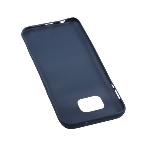 Galaxy S7 ile Uyumlu Kılıf Desenli Silikon Lacivert