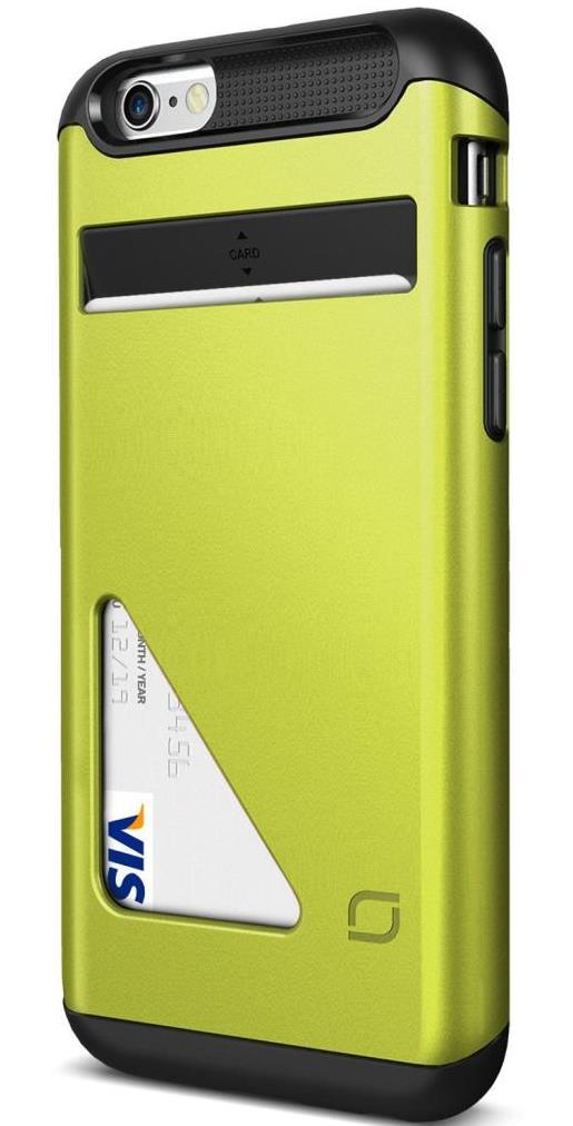 Lific iPhone 6 Plus/6s Plus ile Uyumlu Mighty Card Defense Lime