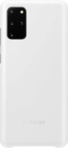 Galaxy S20 Plus ile Uyumlu LED Kılıf Beyaz EF-KG985CWEGTR