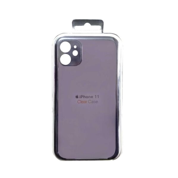 iPhone 11 ile Uyumlu Şeffaf Kılıf Siyah