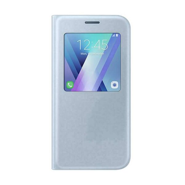 Galaxy A5(2017) ile Uyumlu S View Cover Mavi EF-CA520PLEGWW