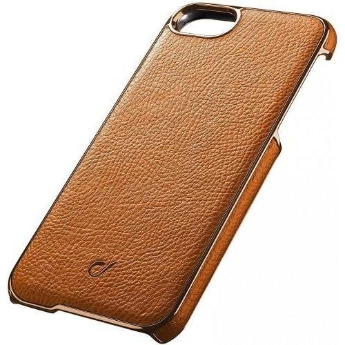 Cellular Line iPhone 7/8 ile Uyumlu Lüx Deri Kılıf Kahverengi