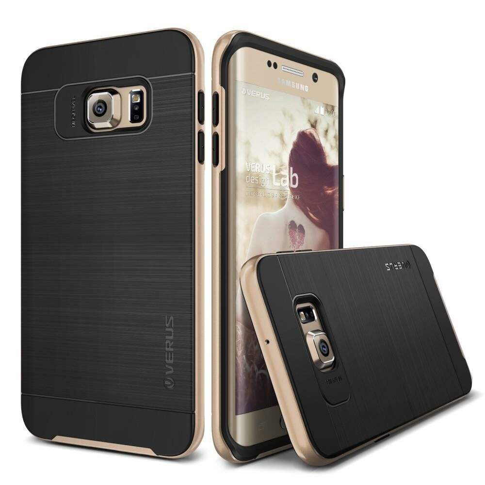 VRS Galaxy S6 Edge Plus ile Uyumlu High Pro Shield Kılıf Gold